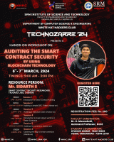 TECHNOZARRE '24 Workshop Poster